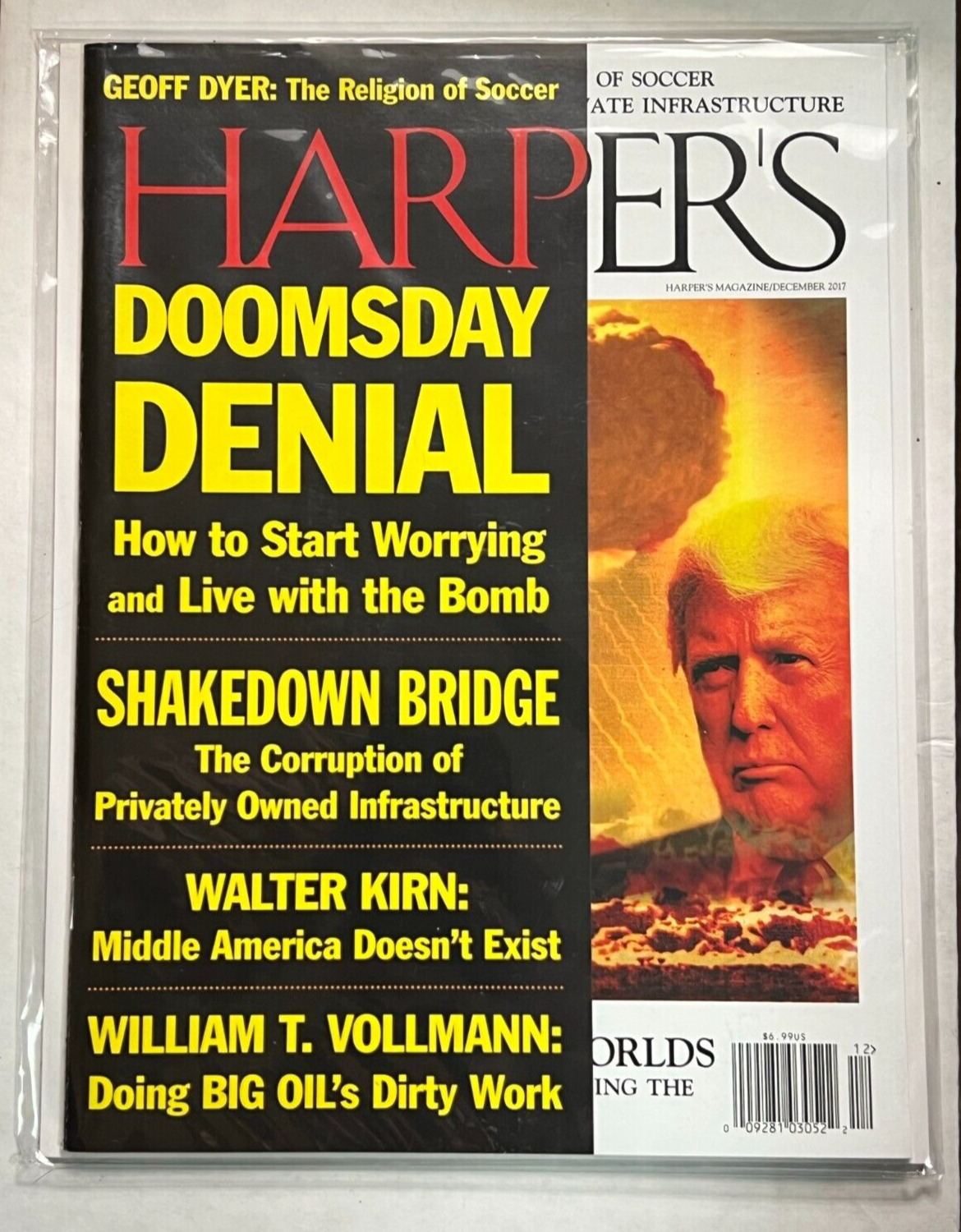  Harpers Magazine December 2017 Trump MAGAZINE