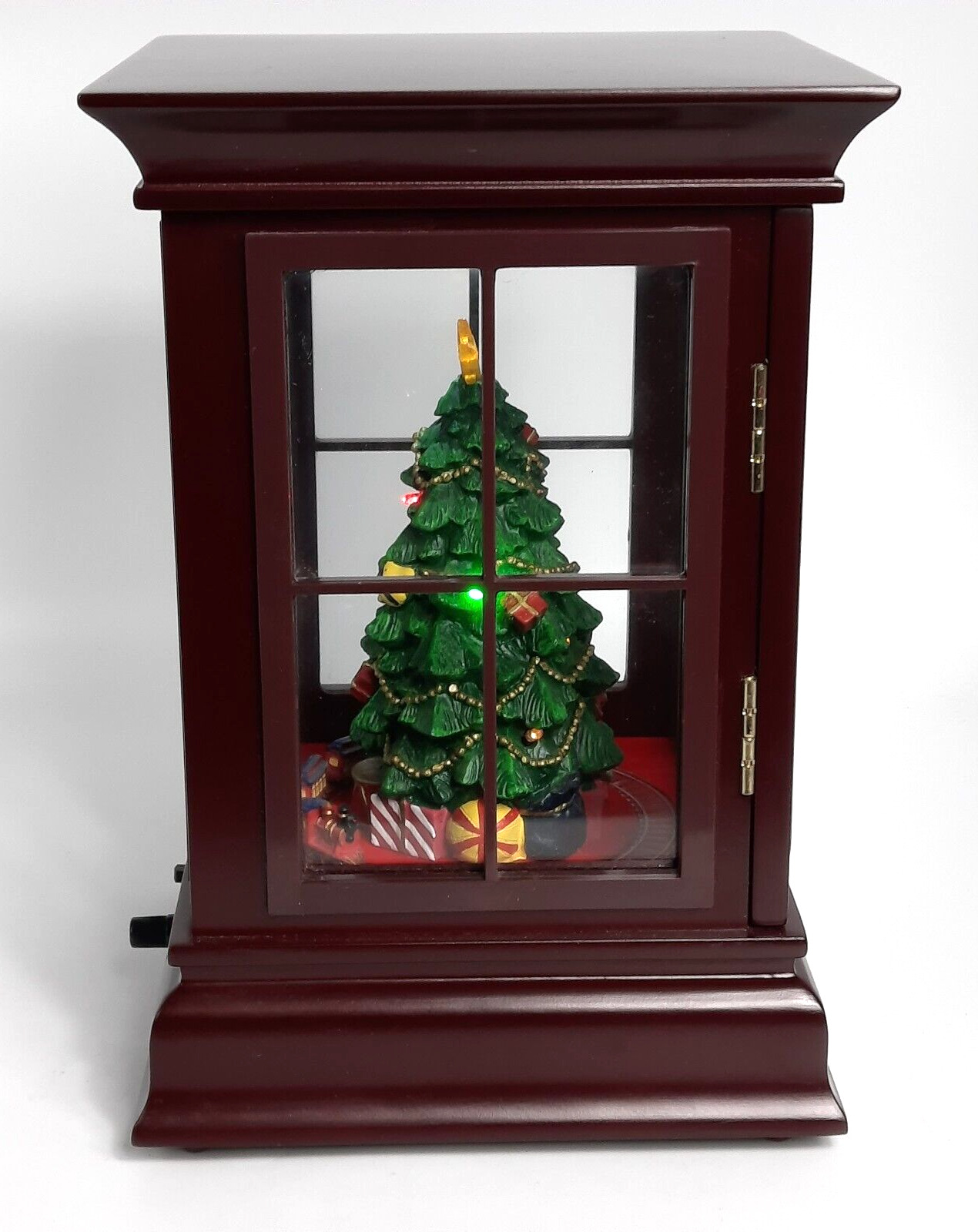 Mr Christmas 2009 Musical Animated Lighted Christmas Tree Curio Cabinet with Box