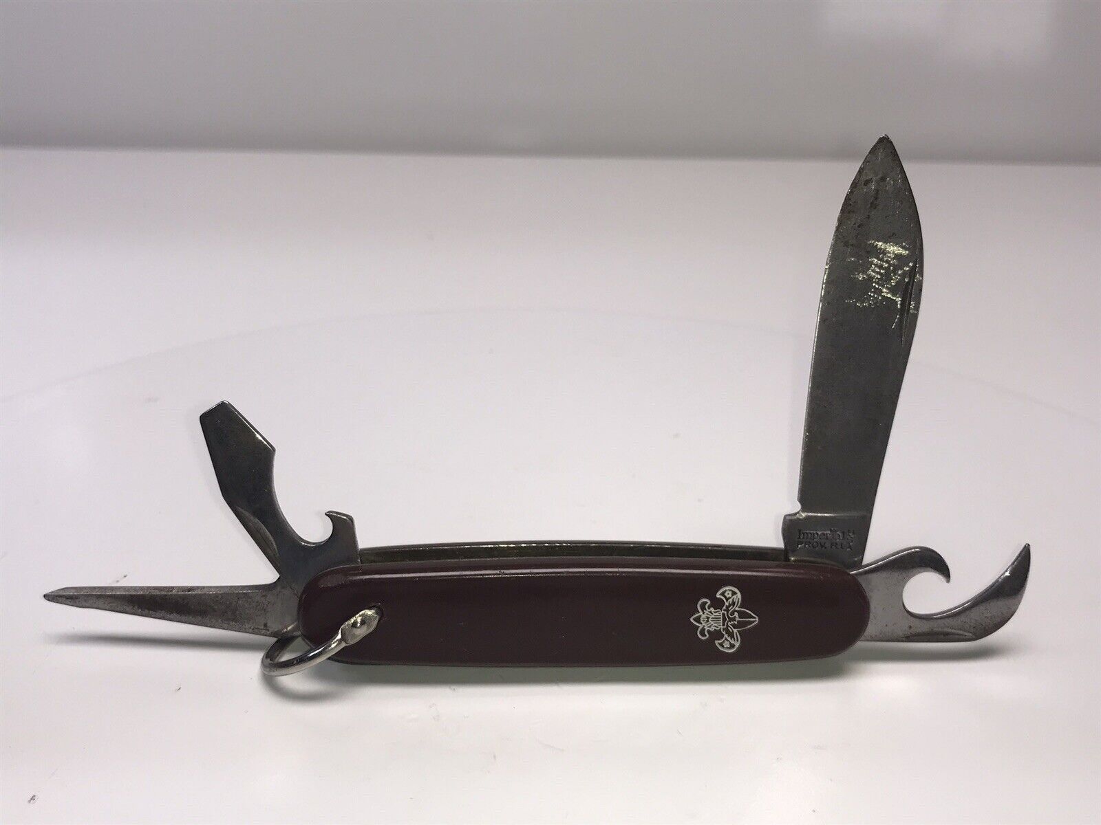 Vintage Official Boy Scouts Of America Pocket/Camp Knife by Imperial Prov. R.I.