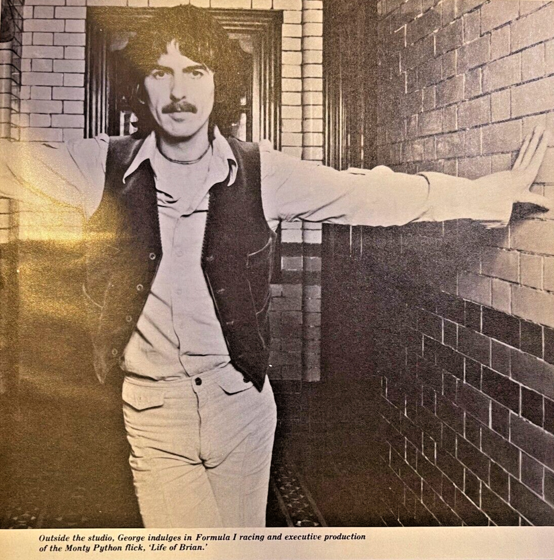 1979 Beatle George Harrison illustrated