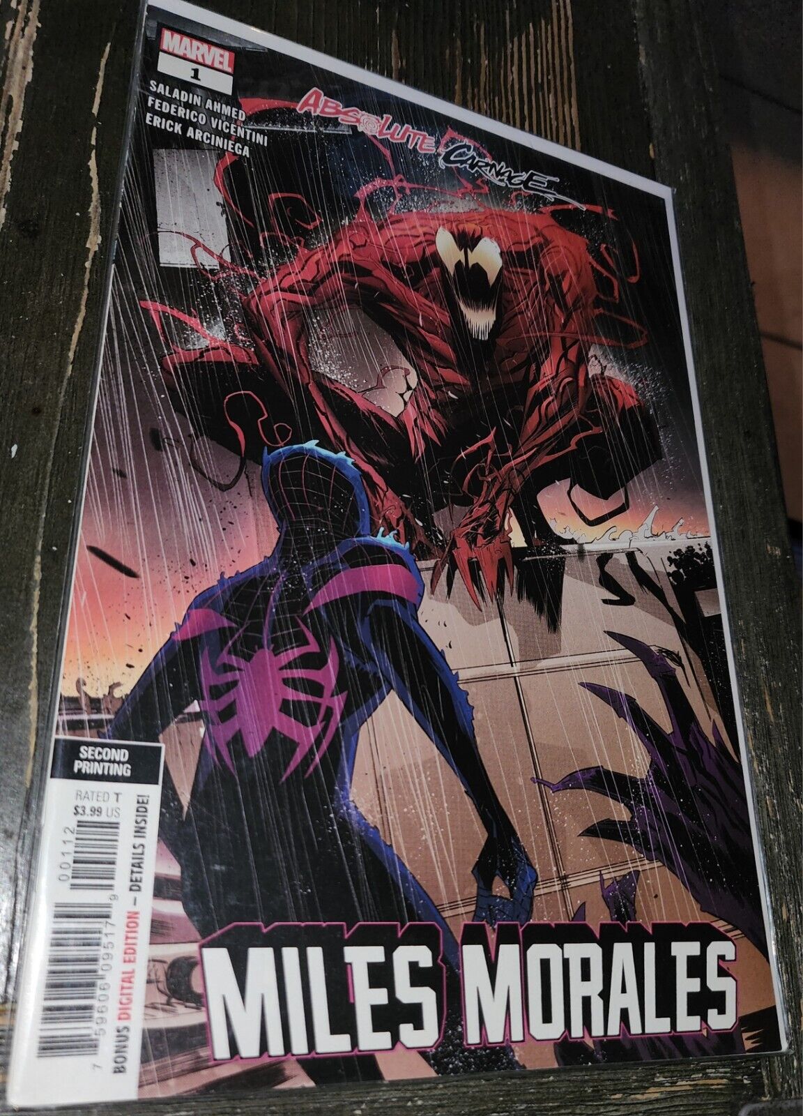 MARVEL - Absolute Carnage Miles Morales #1 Second Print 