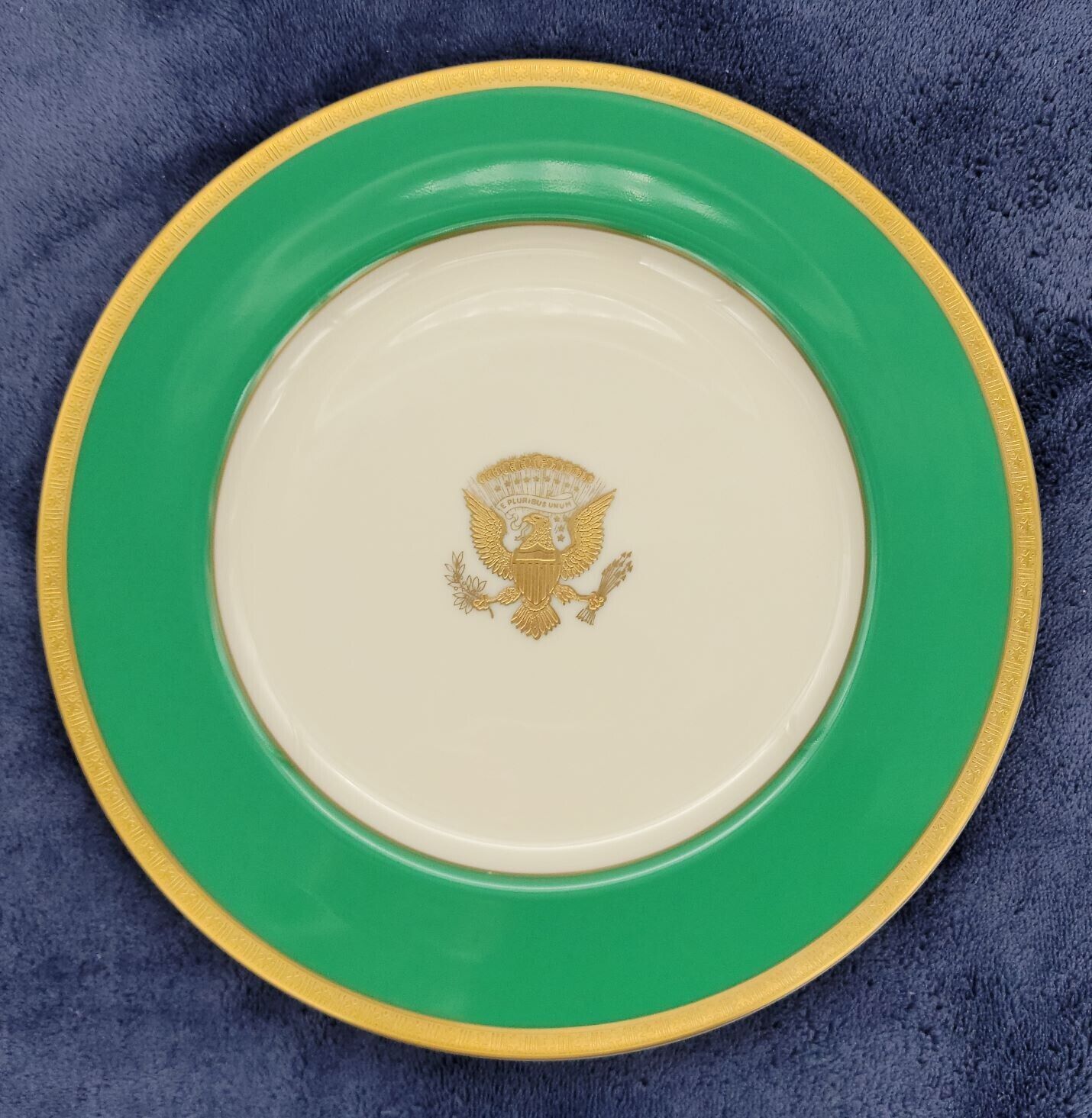 (EXTREMELY SCARCE) PRESIDENT JIMMY - OFFICIAL INAUGURAL CHARGER PLATE