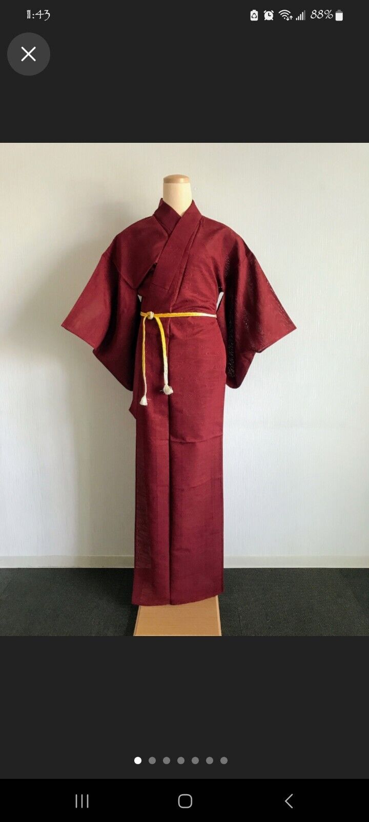 mens kimono japanese silk