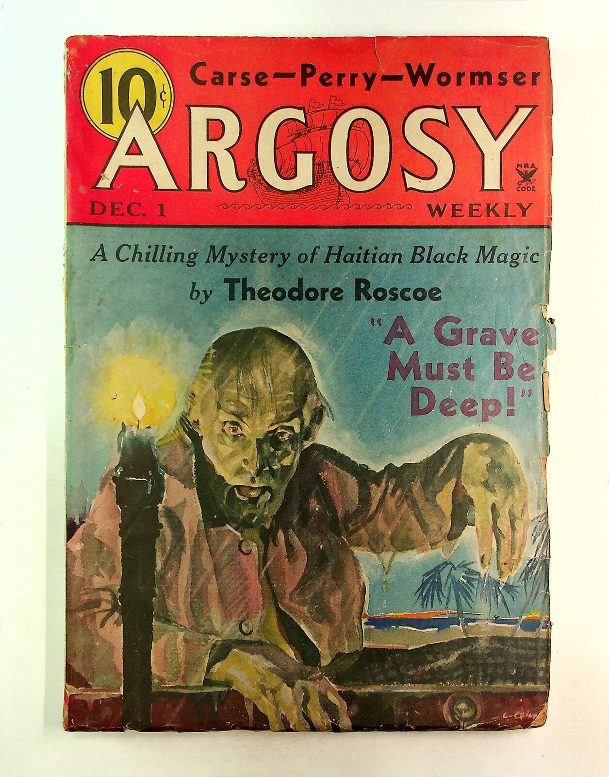 Argosy Part 4: Argosy Weekly Dec 1 1934 Vol. 251 #5 GD+ 2.5