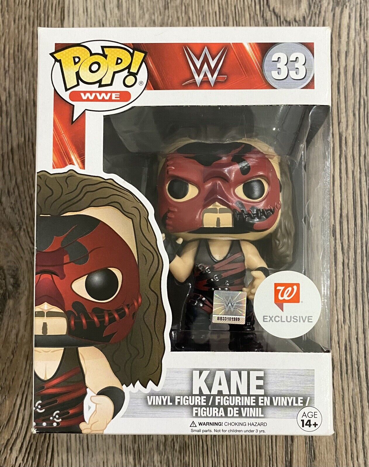 Funko Pop WWE/WWF Wrestling: Kane #33 Walgreens Exclusive See Photos