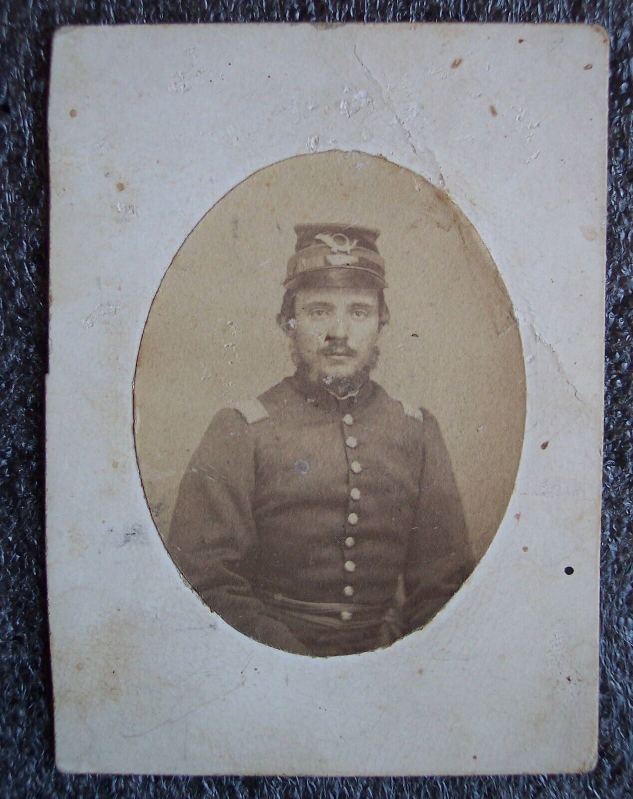 CDV  Photograph US Civil War Soldier
