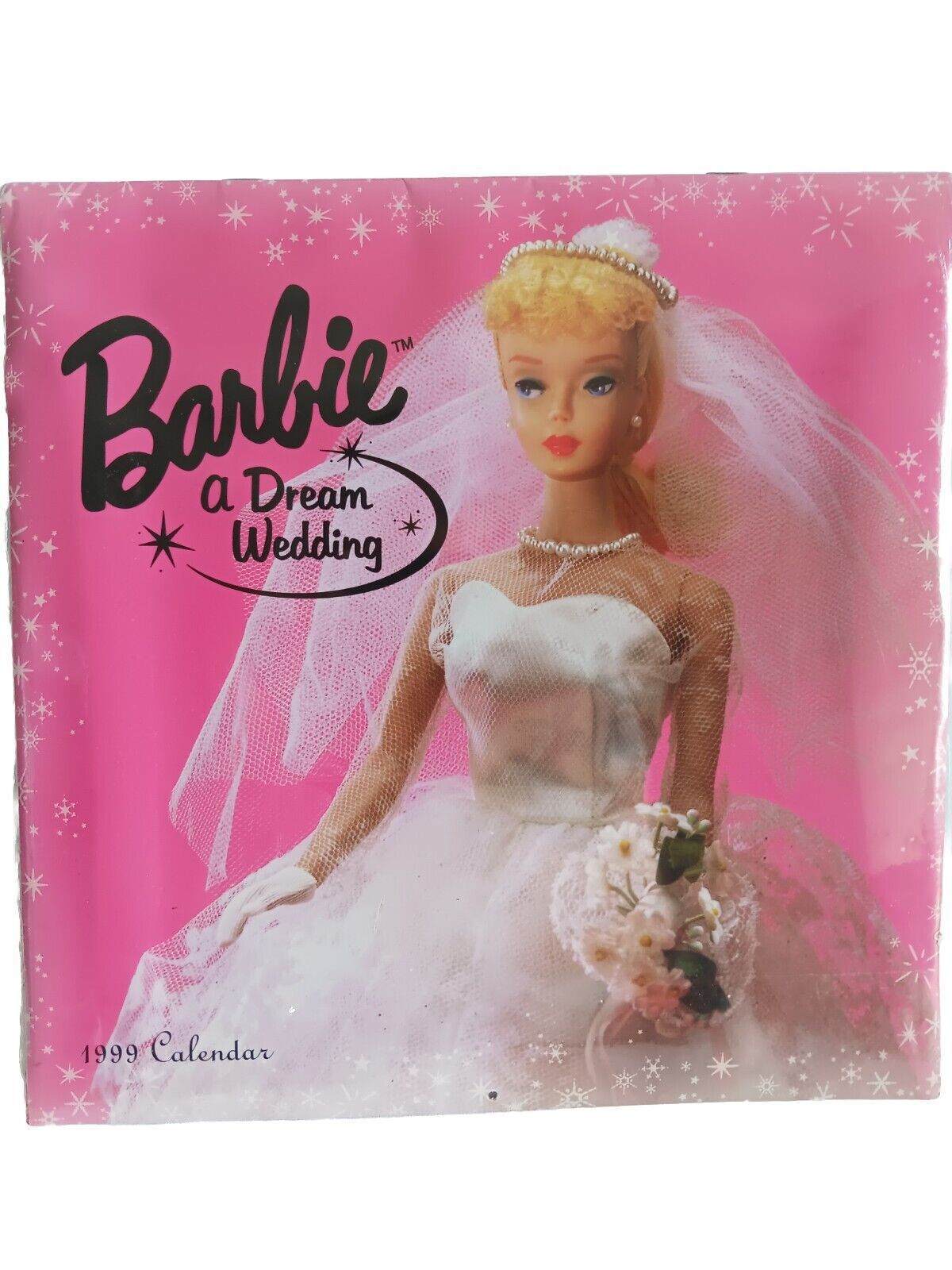 Barbie A Dream Wedding 1998 Calendar Hallmark Vintage Calendar Lot 2001, 2010