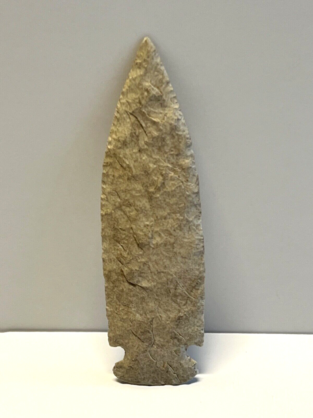 Ancient & Archaic Native American Arrowhead or Spearpoint; 5 3/4 Inches; Lot 2