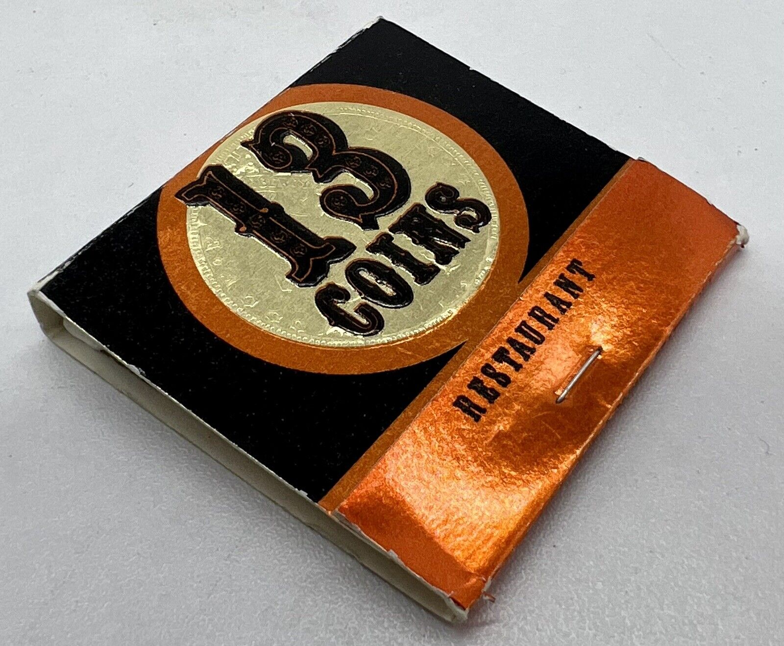 13 Coins Seattle, WA. Matchbook, 2000 Vintage RARE - 2\