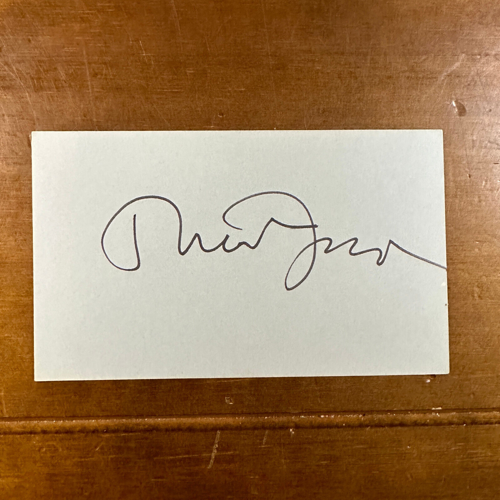 Ruth Gordon Autographed Signed Index Card 3\