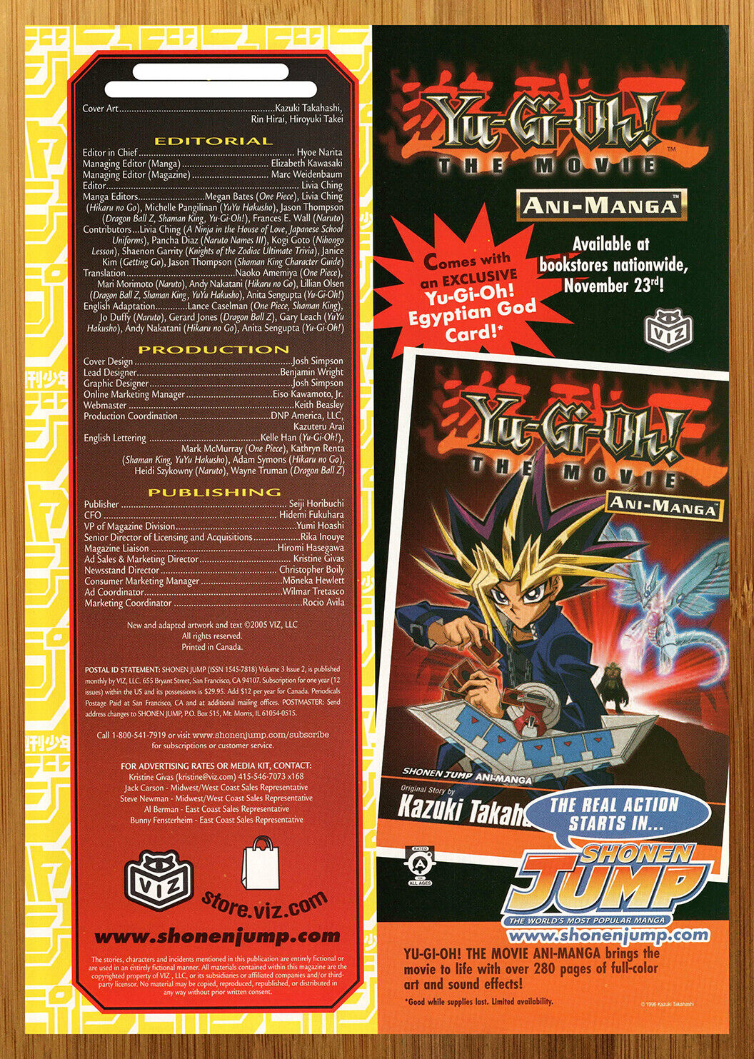 2004 Yu-Gi-Oh The Movie Ani-Manga Vintage Print Ad/Poster Official Promo Art 