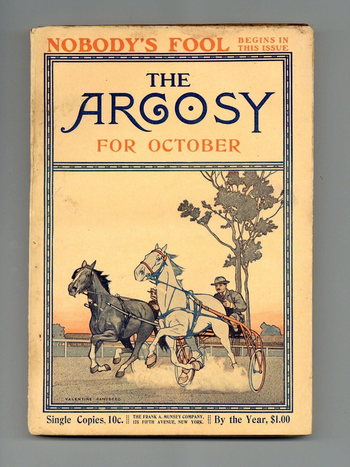 Argosy Part 2: Argosy Oct 1907 Vol. 55 #3 VG
