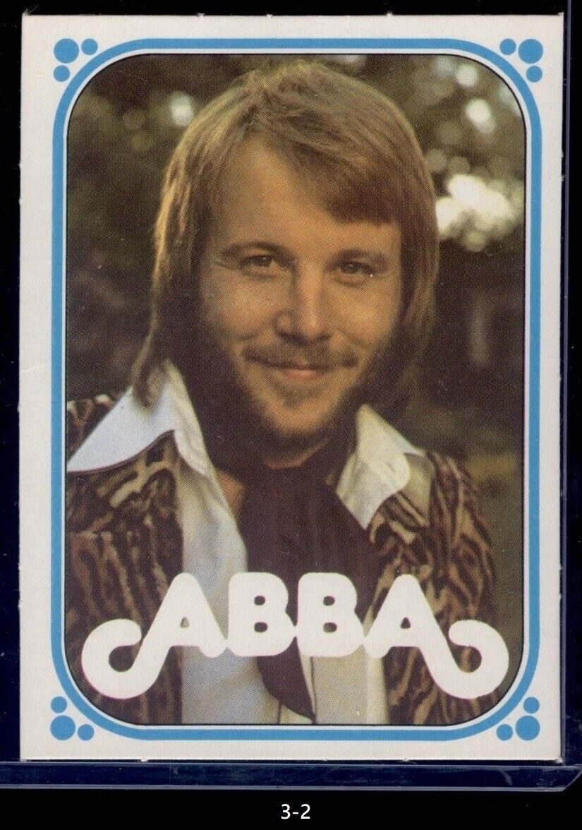 1976 ABBA Dutch Monty Gum ABBA Benny Andersson (3-2)