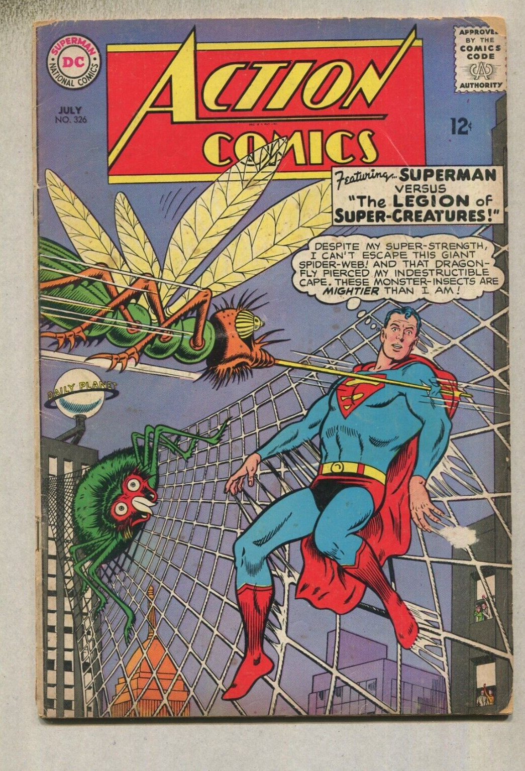 Action Comics: Superman, #326 GD/VG Legion Of Super Creatures   DC  Comics    D3