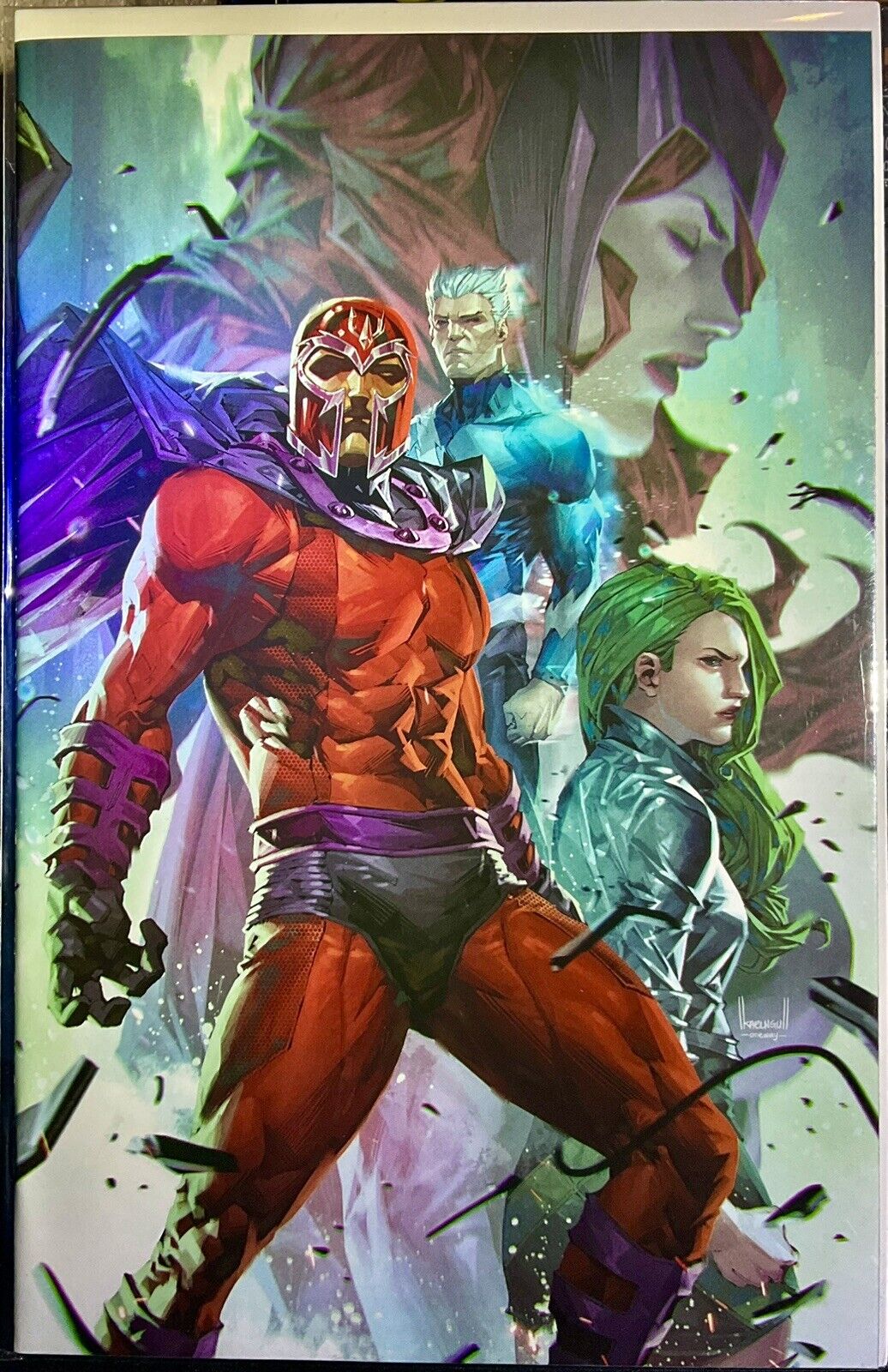 X-Men: The Trial Of Magneto #3 (2021 Marvel) Exclusive Kael Ngu Virgin Variant 
