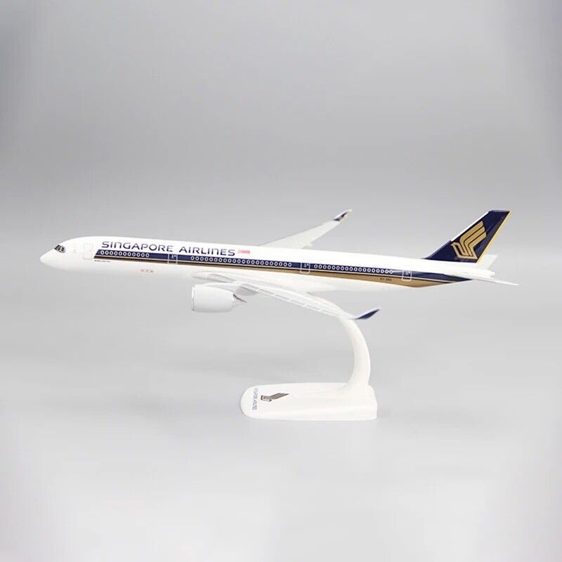 1/200 Scale Airplane Model - Singapore Airlines Airbus A350-900 Model With Stand