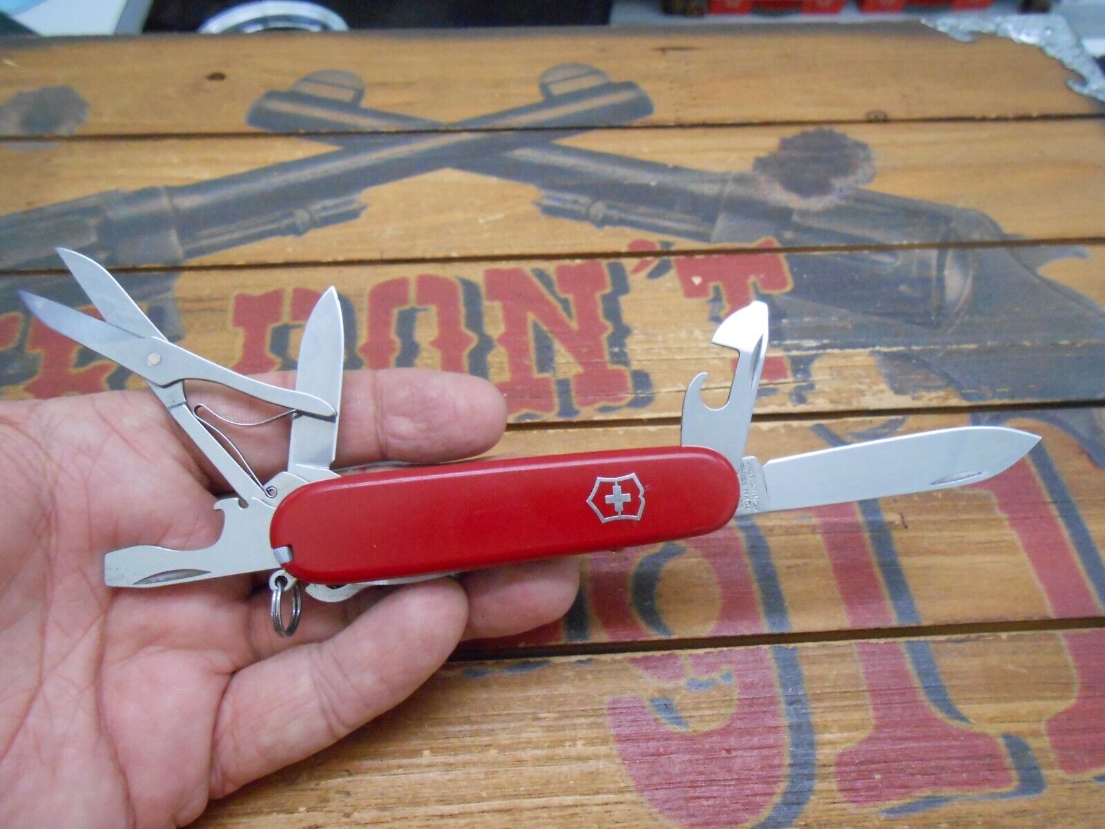 Victorinox Climber Swiss Army Knife 91mm Red
