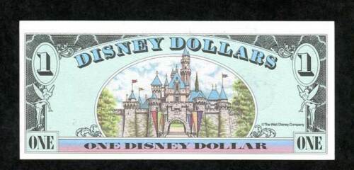 1999 $1 Disney Dollar - A Series  MINT