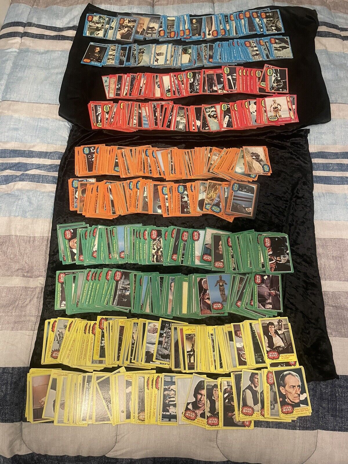 1977 topps Star Wars Extremely Large Set Trading Cards, Comics  & Action Figures