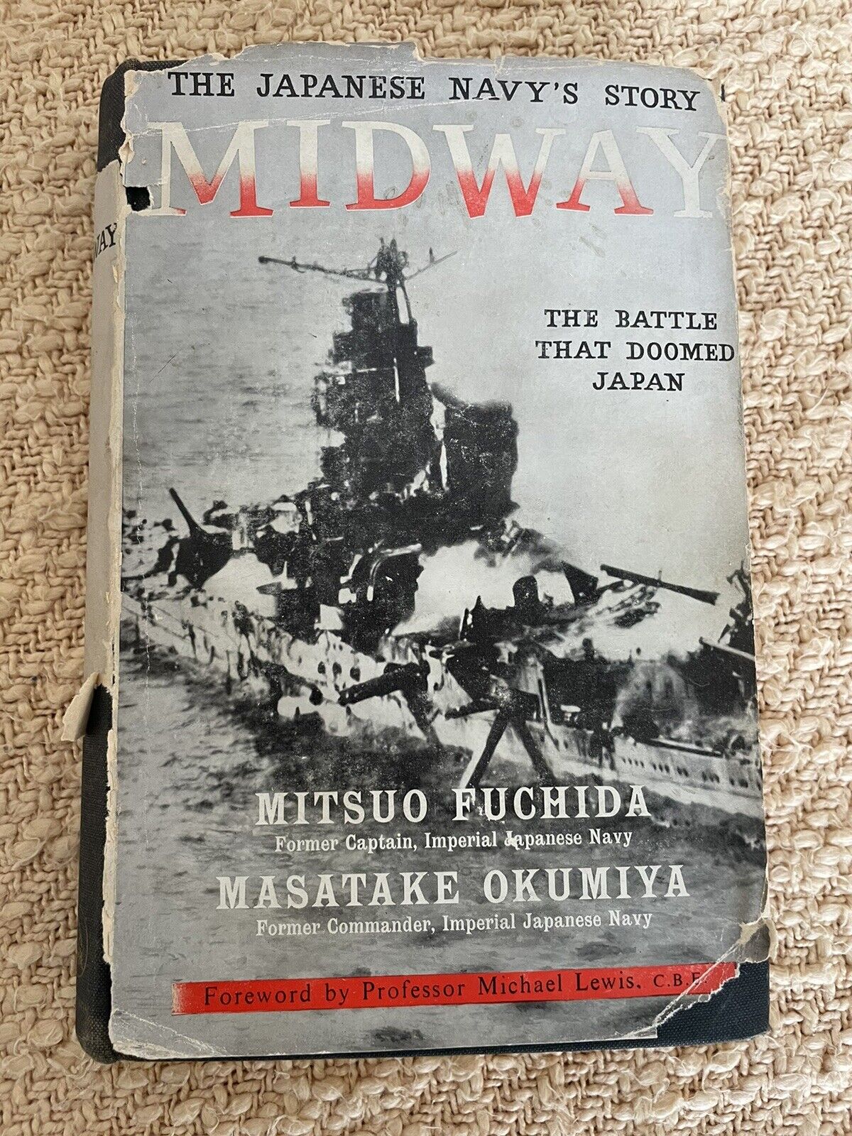 MIDWAY The Battle That Doomed Japan by Michael Lewis First Edition 1957