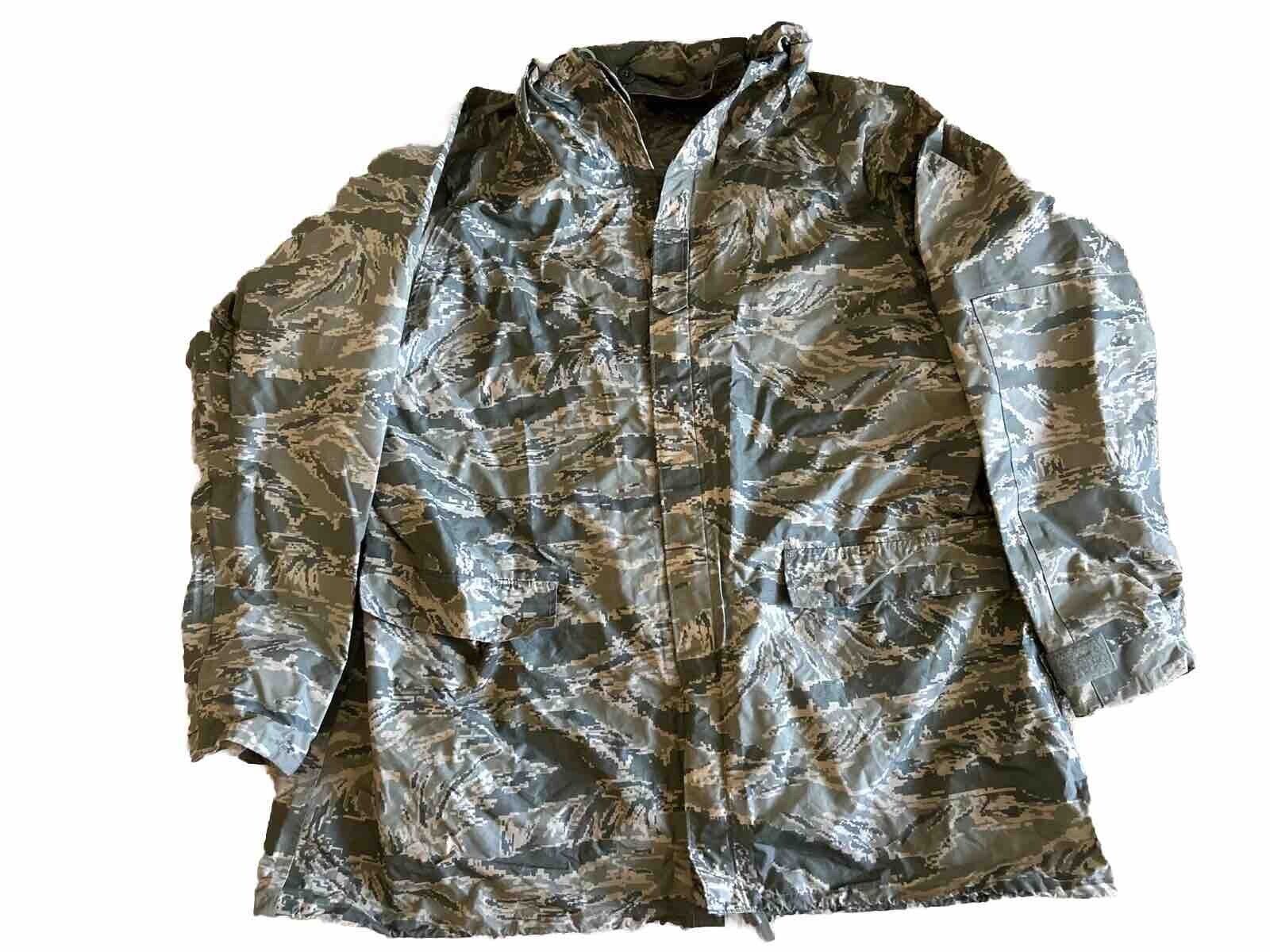 Orc Improved Rainsuit Parka/Jacket Large Digital Camo ACU Army USGI 