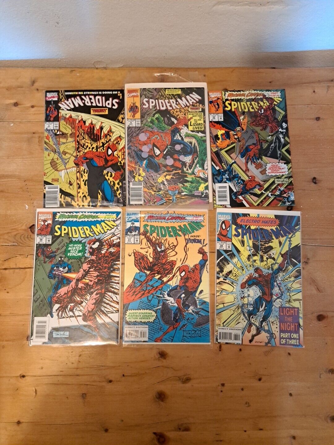 spiderman comic books lot vintage