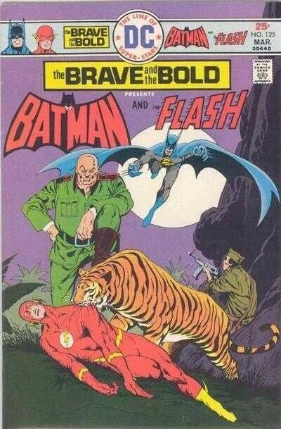 The Brave and the Bold (1955) #125 FN/VF. Stock Image