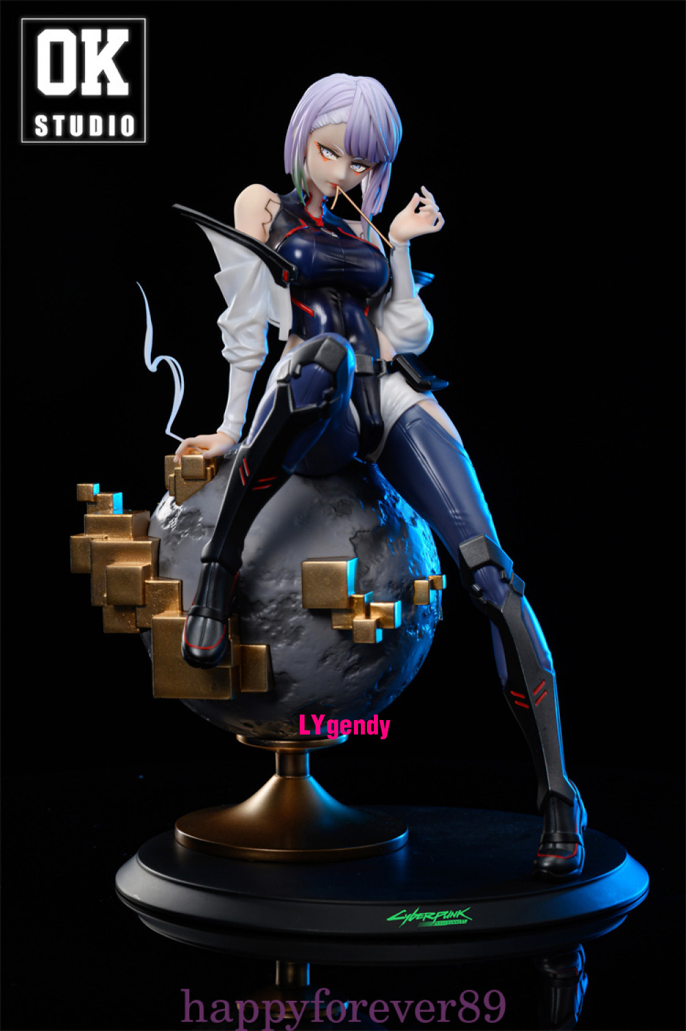 OK Studio Cyberpunk Edgerunner 1/6 Lucy Cast Off Resin Painted Statue Preorder