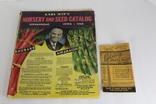 1946 Earl May Nursery /Seed Cat & How to Plant Book Original Envelope Vtg Ad Art picture