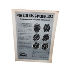 1973 Sun Gauges Original Print Ad Vintage picture