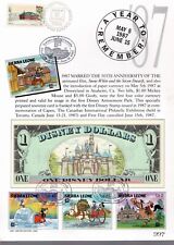 SIERRA LEONE CAPEX 1987 CANADIAN LANDMARKS STAMPS 1st EDITION DISNEY DOLLAR ~D29 picture