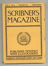 Scribner's Magazine Sep 1911 Vol. 50 #3 VG/FN 5.0 picture