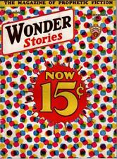 Wonder Stories Nov 1932 Frank R. Paul stylized editioral Cvr; C. A. Smith; Simak picture