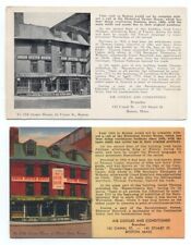 Ye Old Oyster House Boston MA Restaurant Lot of 2 Old Postcards picture