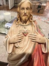 Sacred Heart of Jesus Statue 1936 Catholic O'Connell 13.5