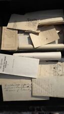 Antique & Vintage Land Deeds, Insurance Policys, And Stamps On Envelopes picture