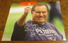 Bill Belichick coach New England Patriots signed autographed photo 