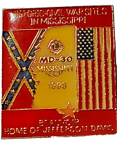 Lions International MD-30 Mississippi 1999 Beauvoir Jefferson Davis Home Pin picture