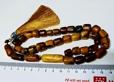 Antique German natural Baltic butterscotch egg yolk amber rosary, 42 gr Tasbih picture