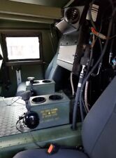 2 MILITARY  HUMVEE CUP HOLDERS (holds 4 cups) CENTER CONSOLE (A)  M998  AMMO CAN picture