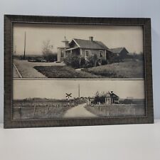 Old Acklinga House Family Farm Railroad Track Crossing Old Photo Bicycle 11