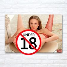 Photo Print SEXY HOT Model Pinup Girl Beautiful Woman Female Lady Poster picture