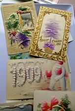 160+ PC ANTIQUE VICTORIAN Postcard Lot 1900's All Holidays/Occasion's/RARE FIND picture