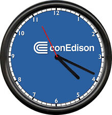 Con Edison Electric Company New York Consolidated Co Electrician Sign Wall Clock picture