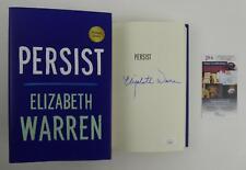 Elizabeth Warren Persist Signed Autographed 2021 HC Book 1st Edition JSA COA picture