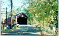Postcard - The Old Covered Bridge picture