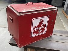 Vintage 1970s Coca Cola Thums Up Cooler. Double Wall. GRAPHICS are FAR OUT picture