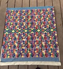 Guatemalan hand-woven vintage textile from village of Totonicapan picture