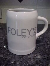 FOLEY'S Department Store 1987 Lagerfest White Ceramic Coffee Tea Mug Cup Beer  picture