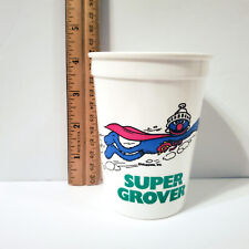Vintage Wendy's Sesame Street Super Grover Collector's Cup picture